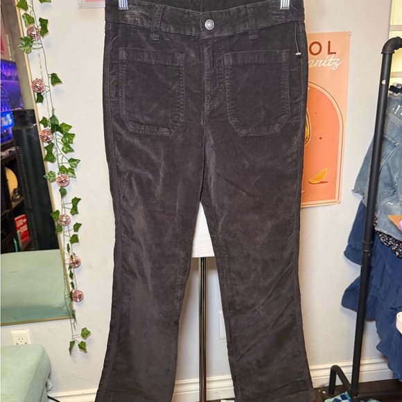 Free People Black Flared Pants - Picture 2 of 3